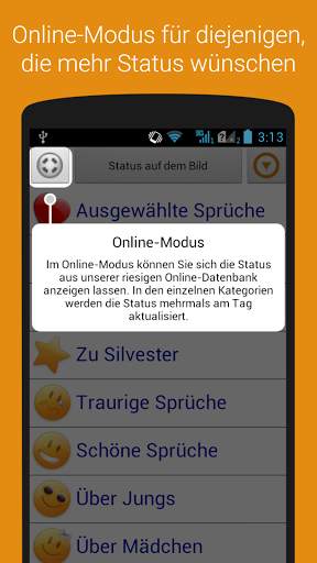 Status-Sprüche für alle Fälle screenshot 8