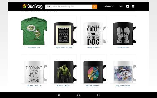 Sunfrog: Online T-shirt Shop screenshot 9