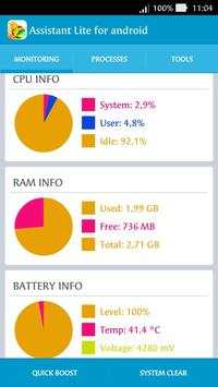Assistant Lite for android screenshot 1