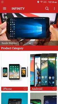 Infinity Online Shopping App screenshot 1