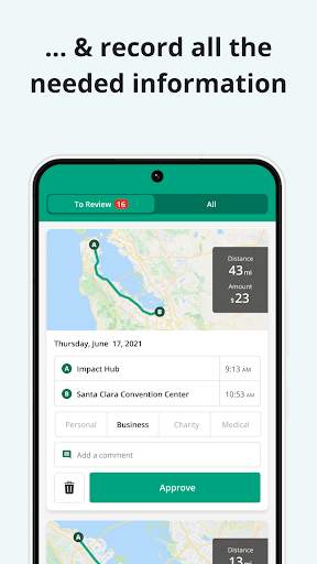 Mileage Tracker by Driversnote screenshot 3
