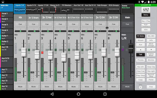 TouchMix-30 Control 4 تصوير الشاشة