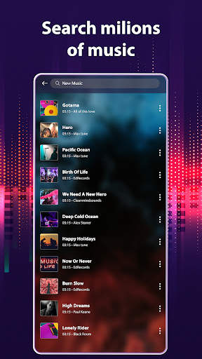 IMAX Mp3 Music Downloader screenshot 1