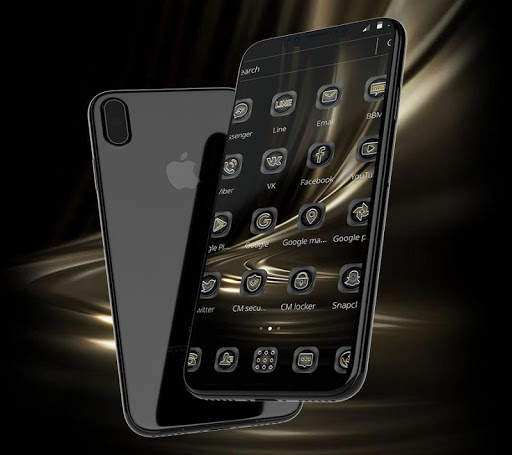Black Gold Business Theme 3 تصوير الشاشة