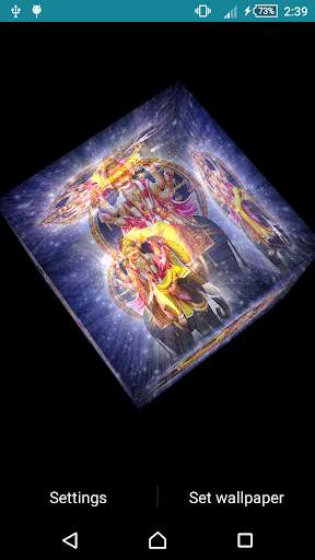 Shani Dev Cube Live Wallpaper screenshot 2