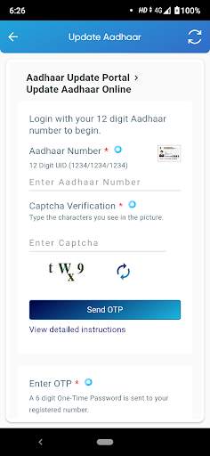 Aadhar - Check Aadhar Card Status, Download Aadhar screenshot 5