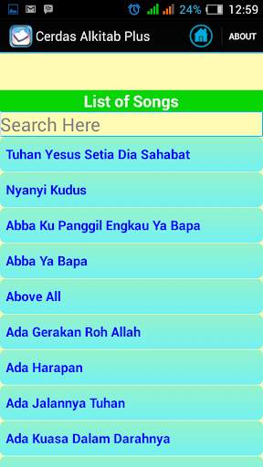Cerdas Alkitab Plus Songs screenshot 13