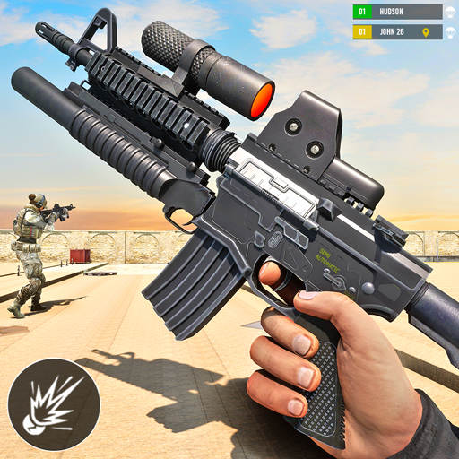 Gun games 3d: Squad fire 1.6