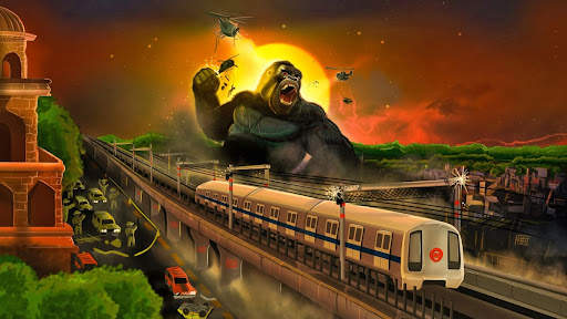 Monster King Kong Rampage Game screenshot 1