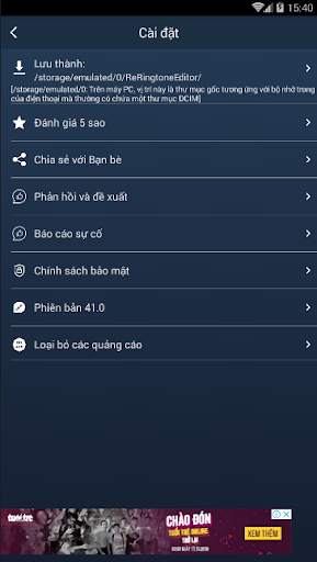 Mp3 And Audio Phone Ringtone Cutter Editor App screenshot 3