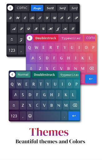 Fonts Aa - Keyboard Fonts Art screenshot 3