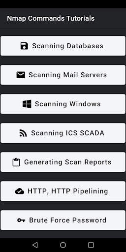 Nmap Commands Cheatsheet screenshot 2