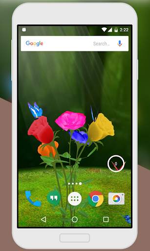 Rose 3D Live Wallpaper screenshot 3