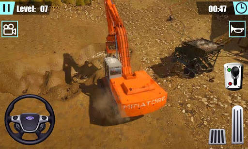 Heavy Excavator Simulator Indonesia - Crane Game screenshot 3