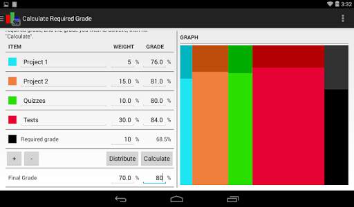 Grade Calculator скриншот 4