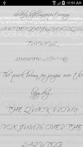 Fonts - Sexy for FlipFont Free screenshot 1