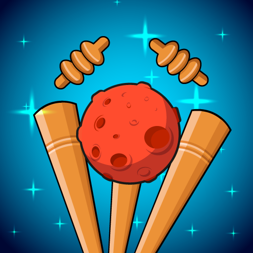 Space Cricket Scorer: Avoid Stumps, Tap Tap Balls icon