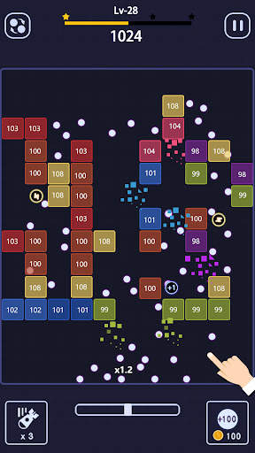 Bricks Breaker-brick game screenshot 7