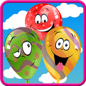 Balloon pop icon