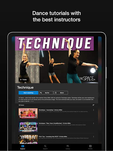 The Space TV: Dance Classes! screenshot 8