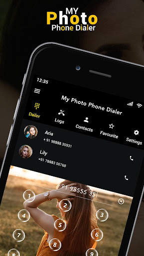 My Photo Phone Dialer : Photo Caller Screen Dialer screenshot 1