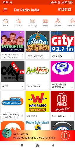Fm Radio India - all India Hindi Radio Stations screenshot 15