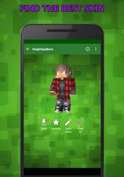 Popular Skins for Minecraft in 3D screenshot 4