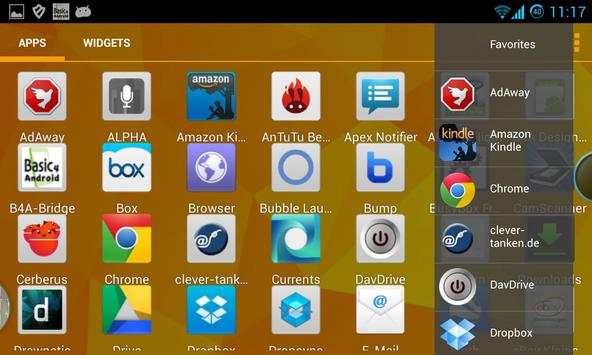 Bubble Launcher XDA (FREE) screenshot 10