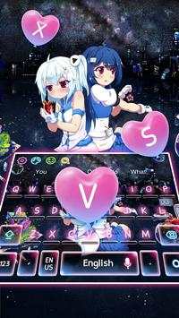 Cute Loli live keyboard screenshot 2