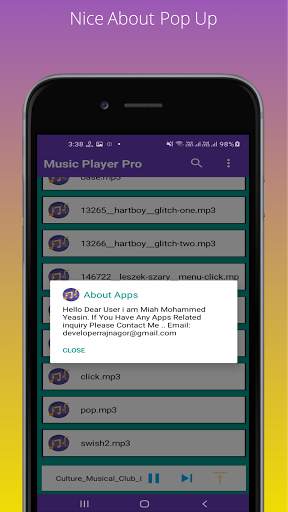 Music Player Pro 2021 The Best Audio music Player screenshot 5
