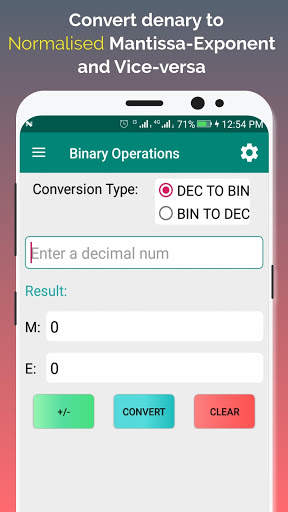 Total Binary Operations: Converter and Calculator скриншот 6