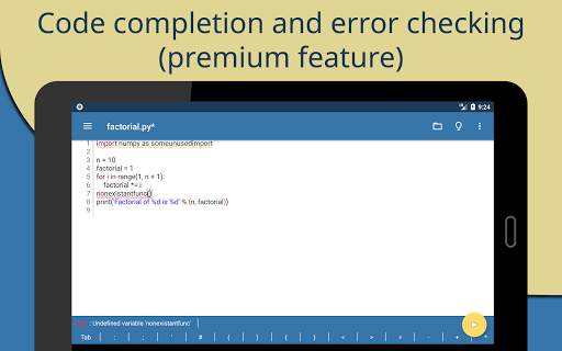 Pydroid 3 - IDE for Python 3 screenshot 12