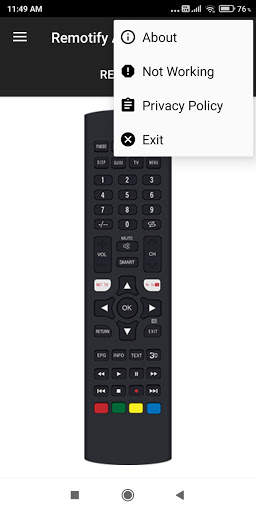 SUPERMAX Remote Control 3 تصوير الشاشة