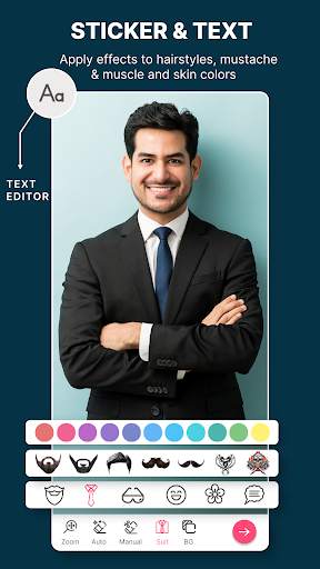 Man Casual Suit Photo Editor screenshot 2