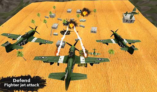 Aircraft Shooting Missile Strike-Free Action Game screenshot 4