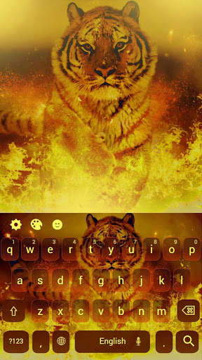 Cruelty Fire Tiger Theme screenshot 1