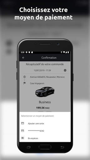 ChauffeurPrive.ma : Chauffeur Privé VTC screenshot 6