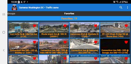 Cameras Washington DC Traffic screenshot 6