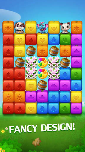 Happy Fruits Bomb - Cube Blast 5 تصوير الشاشة