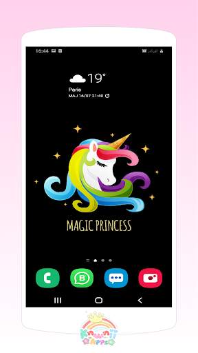 Kawaii Unicorn wallpapers cute background screenshot 9
