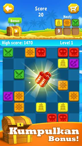 Pirate's Dice: Sambungkan 4 (4 Berturut-Turut) screenshot 3