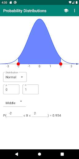 Probability Distributions скриншот 1