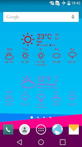 Mete Weather Icons for Chronus screenshot 2