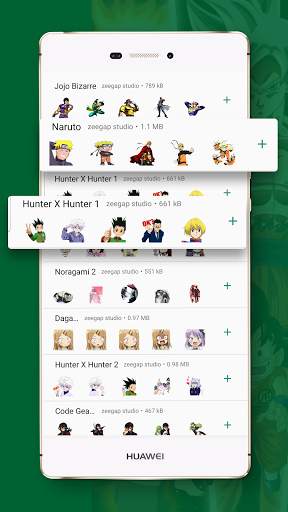 Anime Stickers for WhatsApp - WAStickerApps screenshot 3