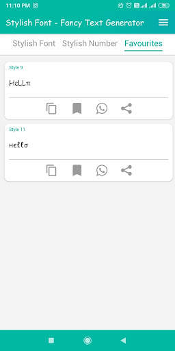 Stylish Font – Fancy Text Generator screenshot 7