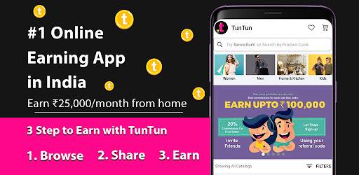TunTun - Resell, Work From Home, Earn Money Online स्क्रीनशॉट 5