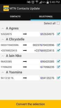MTN Contacts Update screenshot 3