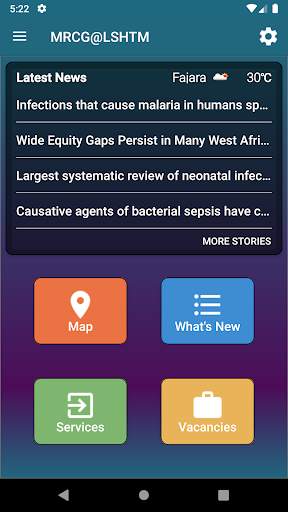 MRCG@LSHTM screenshot 1