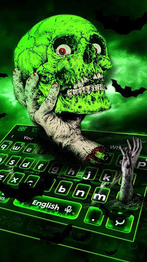 Ghost Skull Keyboard screenshot 2