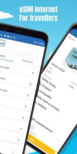 UPeSIM: Travel Data Plans screenshot 2
